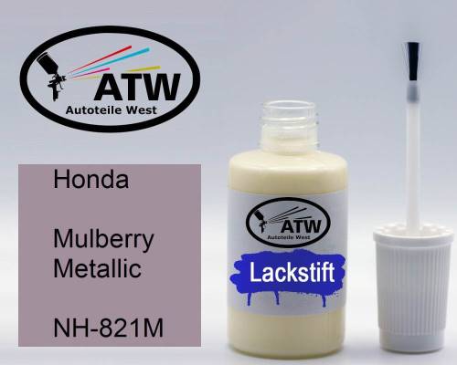 Honda, Mulberry Metallic, NH-821M: 20ml Lackstift, von ATW Autoteile West.